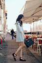 Amelie dress line. Jane powderblue dress : 사랑스러운 파우더 블루 걸리쉬한 베이비돌 드레스 너...