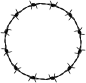 带刺铁丝网框架