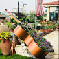 户外创意金属大提琴模型雕塑摆件庭院花园别墅售楼部装饰花架花箱