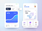一组iPhoneX界面设计，还是很有想象空间的~ ​​​​
