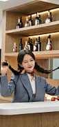 李一桐西服套裙