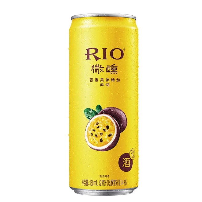 RIO锐澳3度微醺百香果口味330ml/单罐果酒洋酒预调鸡尾酒罐装-天猫超市-天猫Tmall.com-上天猫，就购了-理想生活上天猫-花瓣网