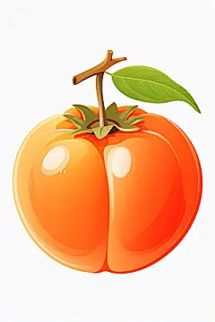 霜降节气手绘插画