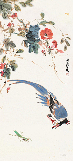孤行黑猫采集到工笔画--水墨丹青千里