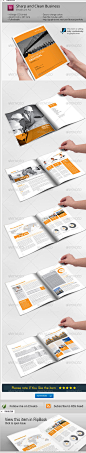 Print Templates - Sharp and Clean Business Brochure | GraphicRiver