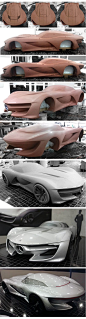 benz sl on Behance