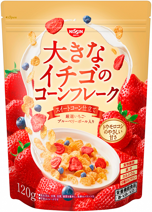 一包包邮日本本土热销早餐营养麦片日清谷物...