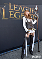 韩国首尔半决赛：螺旋猫四大美女COS齐聚现场_英雄联盟专区lol.15w.com