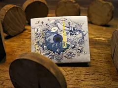 ONEDAY原创正品撕不烂的纸钱包加厚版《平行时空》PandaMei合作款-淘宝网