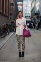 街拍,Stockholm StreetStyle,Julier Bugge,Julier,Bugge,Model,麻豆,模特,时尚,fashion,fashionista,style,vogue,chic,欧美,European,Occidental,美女,靓女,美眉,熟女,淑女,辣妹,时装,性感,sexy,搭配,潮搭,潮流,服饰,服装,女装,LookBook,LookBook.nu,outfit,Leopard,豹纹