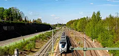 S Bahn在德国的铁路网中运行
