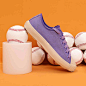 TYAKASHA塔卡沙运动会系列紫色低帮硫化鞋MYDN67-tmall.com天猫