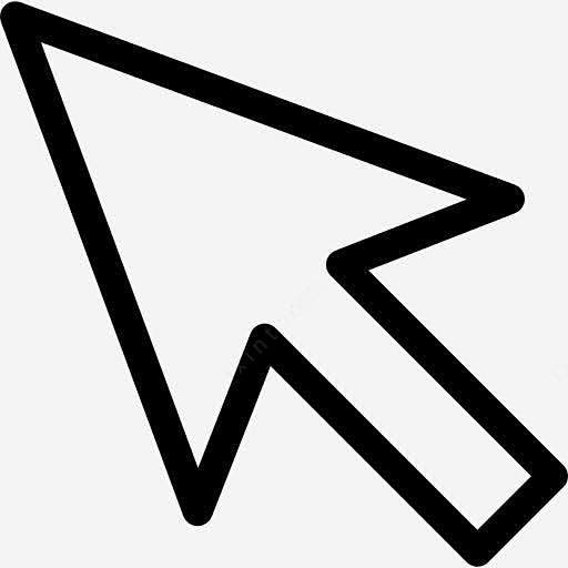 光标图标png免抠素材_新图网 https://ixintu.com 箭头 鼠标接口 点 光标 鼠标指针