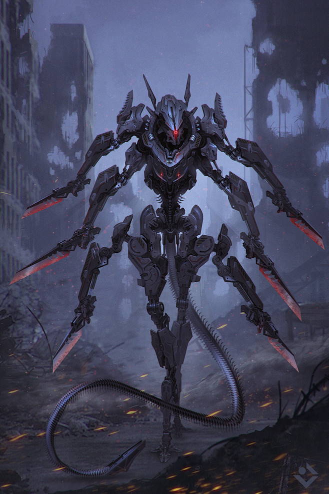ZBrush character, Dm...