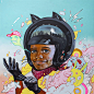 现实梦幻！16张人物丙烯画作品