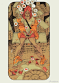视觉传达设计考研超话 视觉传达设计考研装饰画配色 很有力的线条 ​​​​