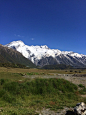 酒店门口的雪景。出发！Mt Cook - Twizzle - Omaru,irenelei