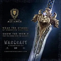 《魔兽世界》电影海报曝光：吴彦祖扮演兽人