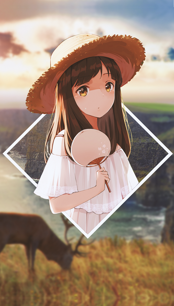 动漫1080x1902动漫动漫女孩画中画