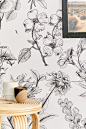 McKenna Etched Floral Removable Wallpaper : Shop McKenna Etched Floral Removable Wallpaper at Urban Outfitters today. Discover more selections just like this online or in-store.  Shop your favorite brands and sign up for UO Rewards to receive 10% off your