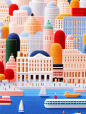 Midjourney|羊毛毡City - 小红书