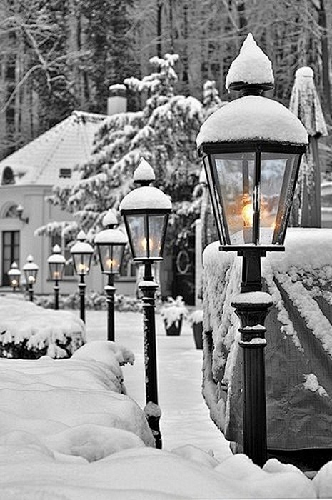 雪灯笼，荷兰阿纳姆