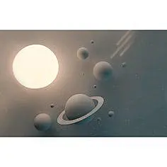 宇宙星球男孩儿童房壁纸沙发背景墙布卧室书房电脑房壁布星空墙纸-淘宝网