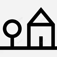 房子图标 创意素材