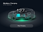 EV Wireless Charging energy dark cardstock electric car electric ev wireless charge