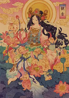 一组超帅的插画 : 这些颇为复杂的插画来自日本插画师小竹小竹喜欢这种对线条的掌控感同时也十分注重本土文化想要通过自己的作品让大家了解本土的神话人物等这一系列作品选取了不同的主题和较为暗沉的颜色显得很是帅气↓-END-