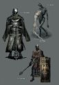 Dark Souls 3 Concept Art - Enemy Concept Art