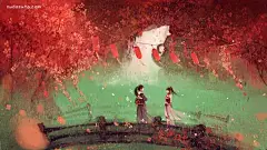 纳言.7 中国风手绘水彩插画 概念插画 投稿 手绘 原创漫画 原创插画 原创手绘 中国风 CG 