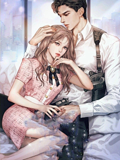 仓皇封面设计采集到女频都市双人（亮色系）