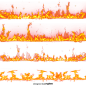 梦幻唯美火焰素材火焰特效透明素材合集PNG免抠素材下载_@宇飞视觉