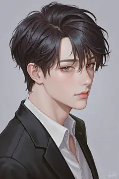 F.1_韩漫风格帅哥人物插画yeah-LoRA-迟野yeah-LiblibAI