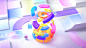 Donuts graphics Design | 3D motion