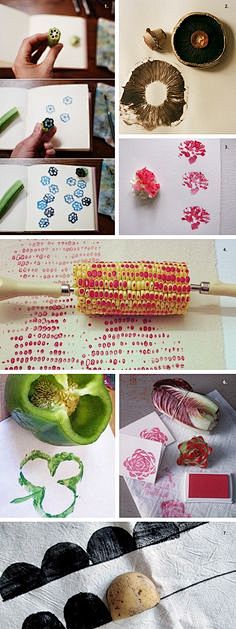 DIY Veggie stamps | ...