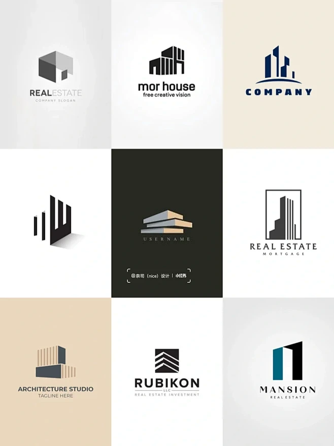 建筑logo/建筑公司logo设计/建筑行业logo-花瓣网