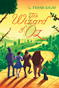 The Wizard Of OZ : Illustrated Book Cover