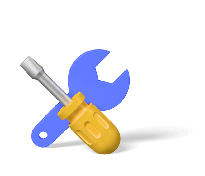 3d tools icon front ...