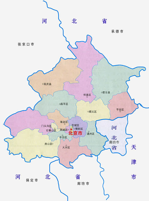 北京和邻县市地图_新图网 https:/...