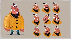 Character Design Portfolio 2016, Gustavo Castellanos : The Art of Gus Character Design Portfolio 2016