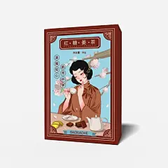 红糖姜茶包装设计