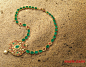 印度风珠宝：The Heritage Line 项链，镶嵌了祖母绿、红宝石等珍贵宝石