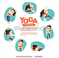 Yoga Postures Infographics