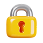 Lock 3D Icon