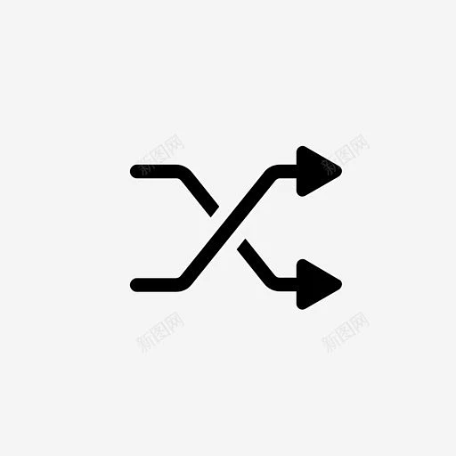 随机播放切换声音图标 icon 标识 标志 UI图标 设计图片 免费下载 页面网页 平面电商 创意素材-花瓣网