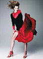 Bette Franke 演绎西班牙版《Harper’s Bazaar》 最新时尚摄影大片
