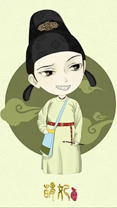 《萌妃嫁到》电视剧人物动漫形象手机桌面壁纸