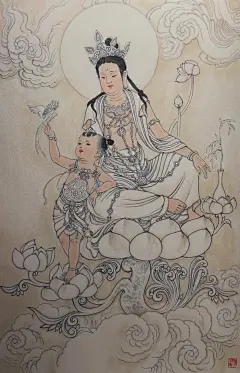 杨永青——观音图